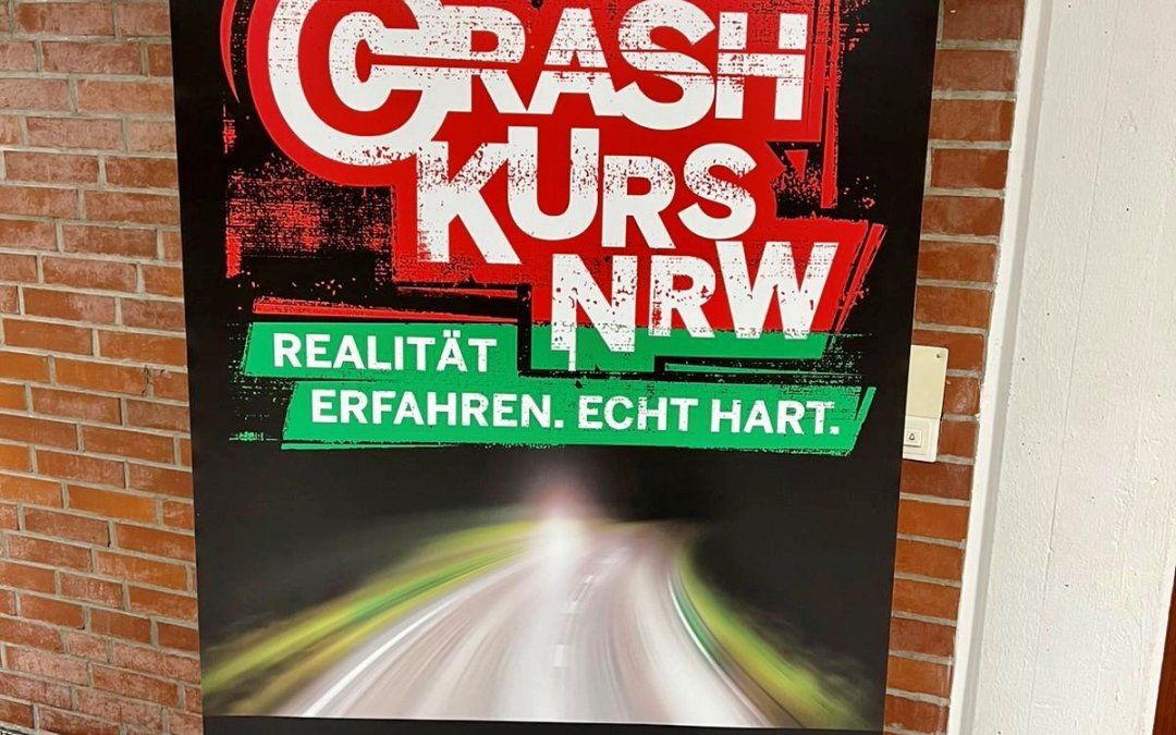 Crash Kurs NRW gastiert an der Gesamtschule Bad Driburg